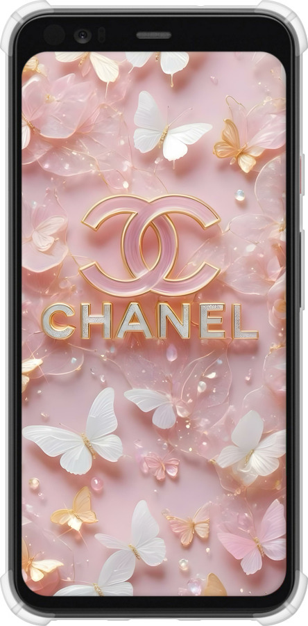 Силикон с усиленными углами чехол Шанель для Google Pixel 4 XL - 6366sp-1754 изображение 