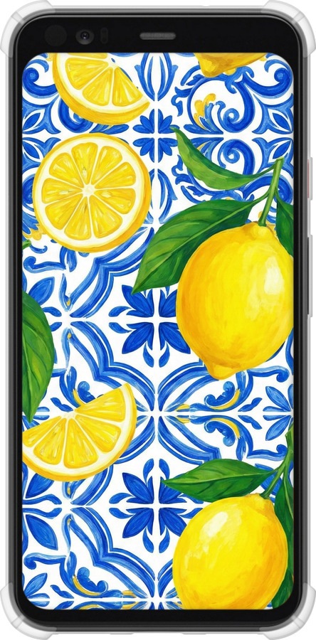 Силіконовий протиударний с посиленими кутами чехол Grocery Girl Italian Summer для Google Pixel 4 XL - 6766sp-1754 изображение 