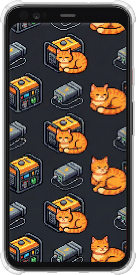 Силикон с усиленными углами чехол Autonomous Zone для Google Pixel 4 XL - 6771sp-1754 изображение 