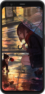 Силиконовый чехол Anime для Google Pixel 4 XL - 6609u-1754 изображение 