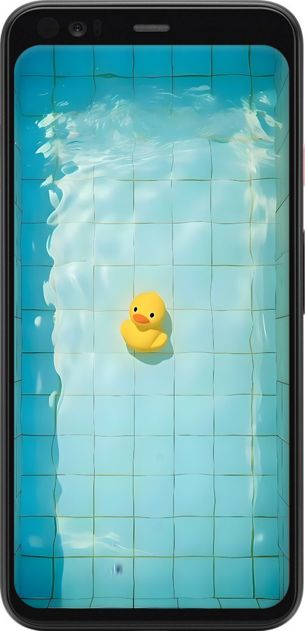 TPU чехол Каченя для Google Pixel 4 - 6323b-1755 изображение 