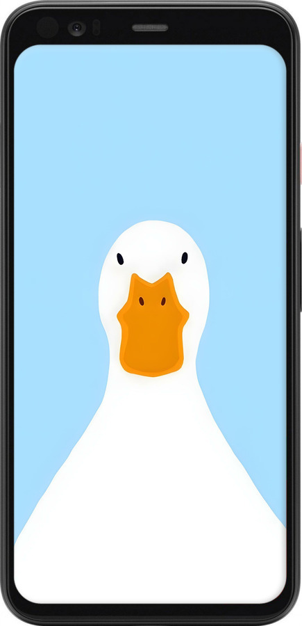 TPU чехол Гусак для Google Pixel 4 - 6350b-1755 изображение 