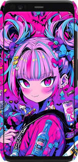 3D пластиковый матовый чехол Аниме милаха для Google Pixel 4 - 6314m-1755 изображение 