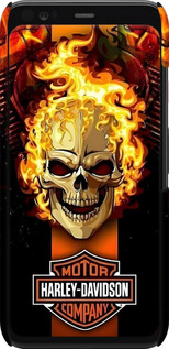 3D пластиковый матовый чехол Харлей девидсон для Google Pixel 4 - 6370m-1755 изображение 