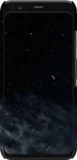 3D пластиковый матовый чехол Ночное небо для Google Pixel 4 - 6451m-1755 изображение 