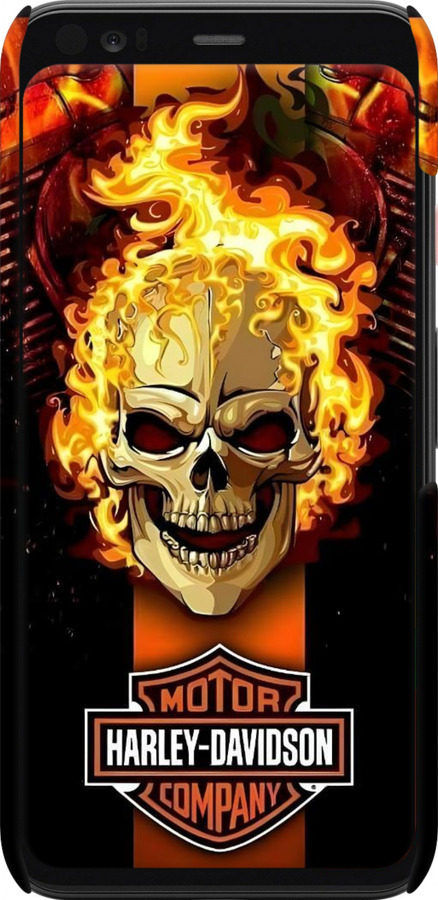 3D пластиковый матовый чехол Харлей девидсон для Google Pixel 4 - 6370m-1755 изображение 
