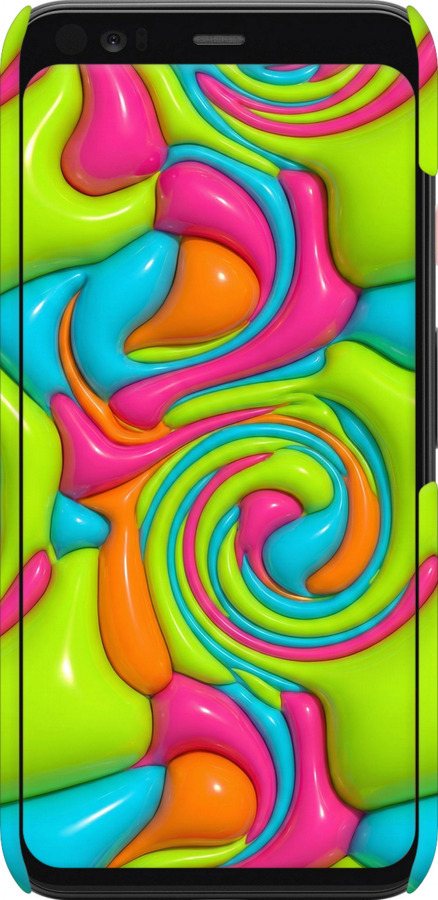 3D пластиковый матовый чехол Y2K Jelly Dream для Google Pixel 4 - 6780m-1755 изображение 