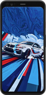 2D пластиковый чехол БМВ для Google Pixel 4 - 6292t-1755 изображение 