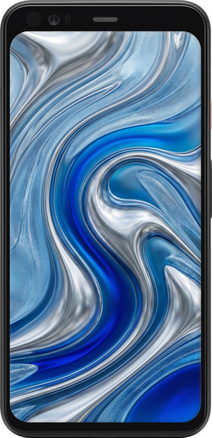 Силіконовий чехол Liquid Chrome для Google Pixel 4 - 6781u-1755 изображение 