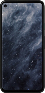 Силиконовый чехол Голубые облака, Голубая луна для Google Pixel 4A - 6398u-1935 изображение 