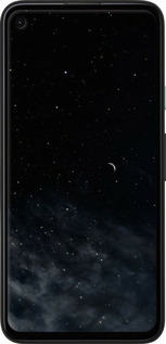 Силиконовый чехол Ночное небо для Google Pixel 4A - 6451u-1935 изображение 