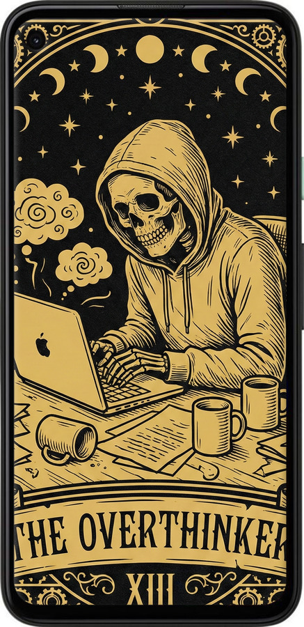 Силіконовий чехол The Overthinker для Google Pixel 4A - 6774u-1935 изображение 