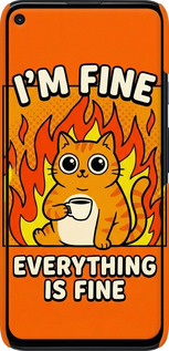 3D пластиковый матовый чехол Funny Cat для Google Pixel 4A 5G - 6786m-2867 изображение 