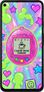 Силиконовый чехол Y2K Aesthetic Retro Pet: Годуй мене кавою для Google Pixel 4A 5G - 6784u-2867 изображение 