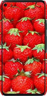 3D пластиковый матовый чехол Клубника для Google Pixel 5 - 6020m-2044 изображение 