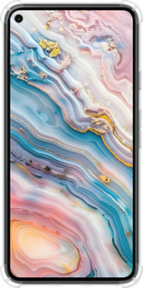 Силіконовий протиударний с посиленими кутами чехол Мрамор красивый для Google Pixel 5 - 6376sp-2044 изображение 