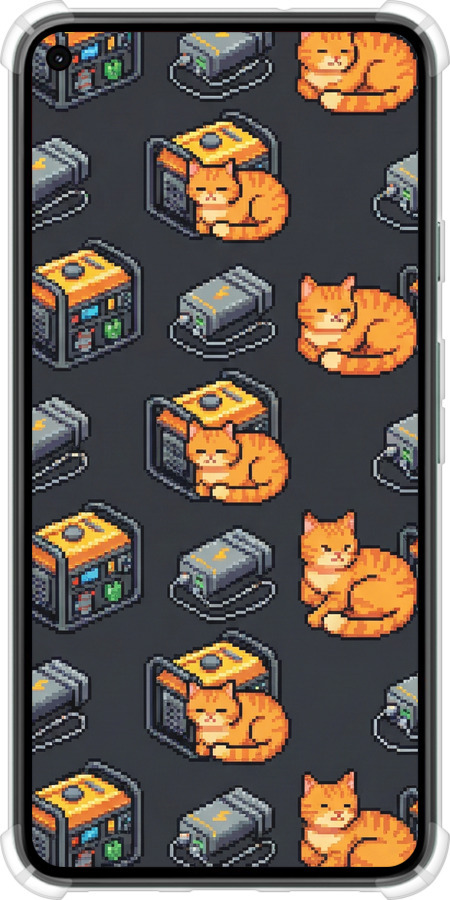 Силикон с усиленными углами чехол Autonomous Zone для Google Pixel 5 - 6771sp-2044 изображение 