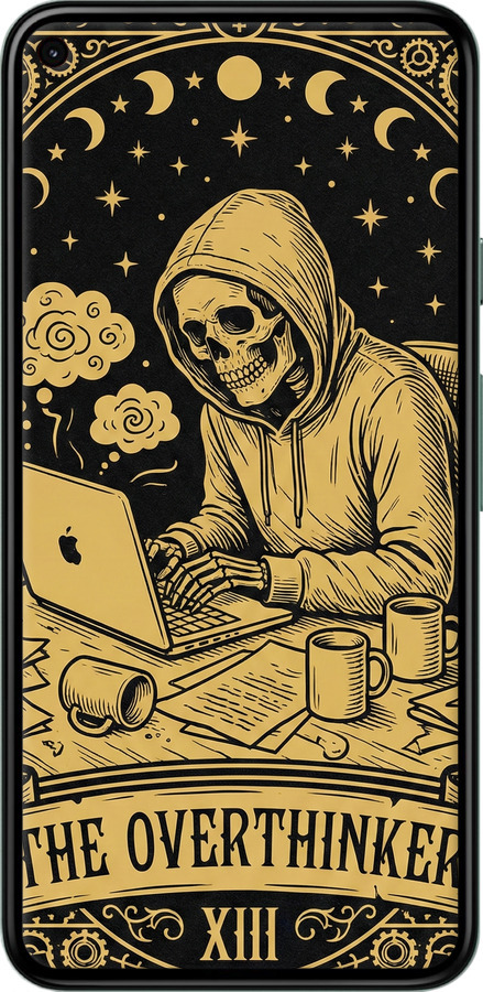 Силіконовий чехол The Overthinker для Google Pixel 5 - 6774u-2044 изображение 