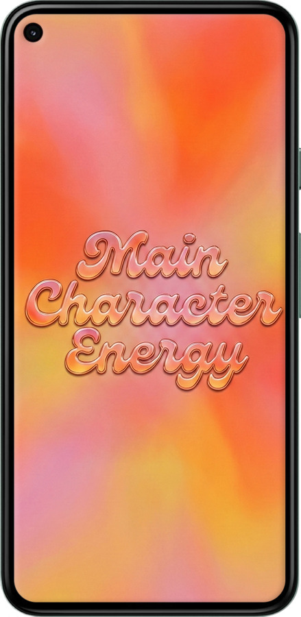 Силиконовый чехол Aura Gradient Main Character Energy Aesthetic Y2K для Google Pixel 5 - 6783u-2044 изображение 