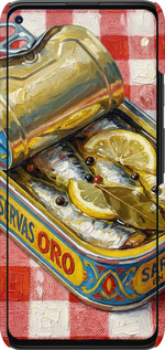 3D пластиковый матовый чехол Vintage Sardine Tin Phone для Google Pixel 5A - 6772m-2286 изображение 