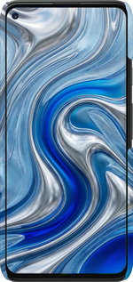 3D пластиковий матовий чехол Liquid Chrome для Google Pixel 5A - 6781m-2286 изображение 