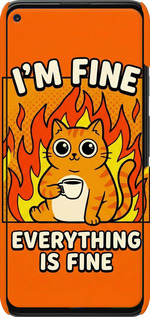 3D пластиковий матовий чехол Funny Cat для Google Pixel 5A - 6786m-2286 изображение 