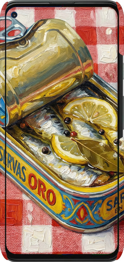 3D пластиковый матовый чехол Vintage Sardine Tin Phone для Google Pixel 5A - 6772m-2286 изображение 