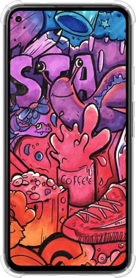 Силіконовий протиударний с посиленими кутами чехол № 5391 для Google Pixel 5A - 5391sp-2286 изображение 