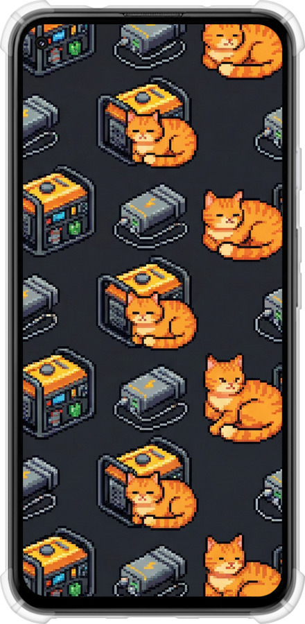 Силіконовий протиударний с посиленими кутами чехол Autonomous Zone для Google Pixel 5A - 6771sp-2286 изображение 