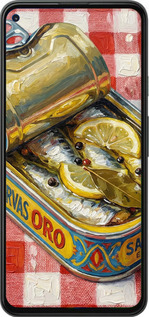 Силиконовый чехол Vintage Sardine Tin Phone для Google Pixel 5A - 6772u-2286 изображение 