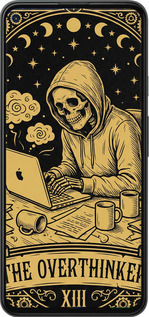 Силиконовый чехол The Overthinker для Google Pixel 5A - 6774u-2286 изображение 