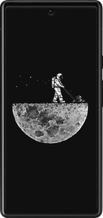 Силиконовый чехол Moon in dark для Google Pixel 6 - 4176u-2364 изображение 