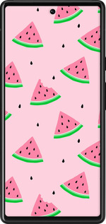 Силиконовый чехол Розовый арбуз для Google Pixel 6 - 4314u-2364 изображение 