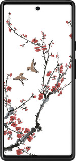 Силиконовый чехол Сакура v2 для Google Pixel 6 - 5538u-2364 изображение 