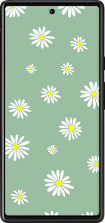 Силіконовий чехол Ромашки v4 для Google Pixel 6 - 5603u-2364 изображение 