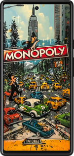 Силіконовий чехол Міський драйв Monopoly для Google Pixel 6 - 6088u-2364 изображение 