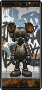 Силиконовый чехол Bronze kaws v2 для Google Pixel 6 - 6098u-2364 изображение 