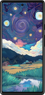 Силиконовый чехол Креативный арт для Google Pixel 6 - 6322u-2364 изображение 