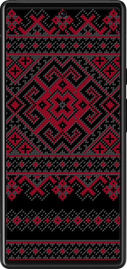 Силиконовый чехол Вышиванка 52 для Google Pixel 6 - 1763u-2364 изображение 