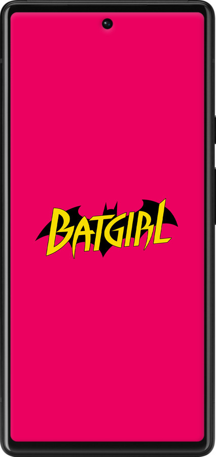Силиконовый чехол bat girl для Google Pixel 6 - 4533u-2364 изображение 