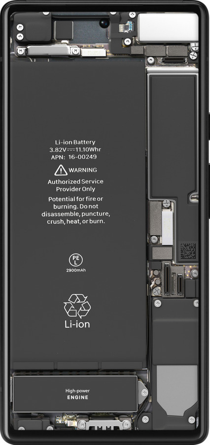 Силиконовый чехол Детали смартфона для Google Pixel 6 - 5487u-2364 изображение 