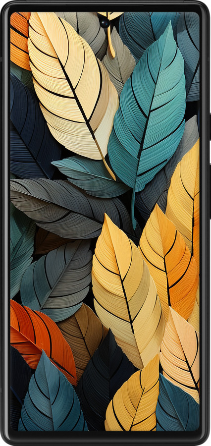 Силиконовый чехол Кольорове листя для Google Pixel 6 - 5644u-2364 изображение 