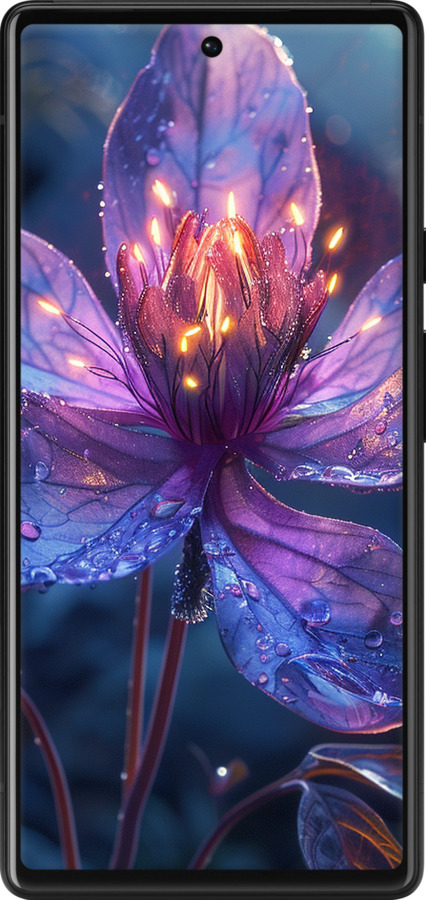 Силіконовий чехол Магічна квітка для Google Pixel 6 - 6038u-2364 изображение 