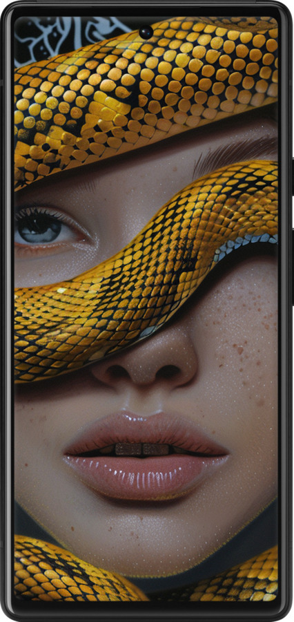 Силиконовый чехол Объятия змеи для Google Pixel 6 - 6081u-2364 изображение 