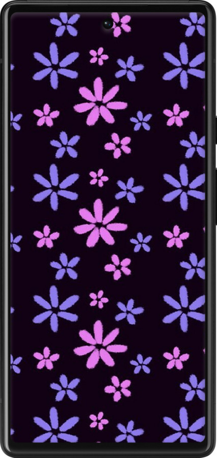 Силиконовый чехол с  цветами для Google Pixel 6 - 6258u-2364 изображение 