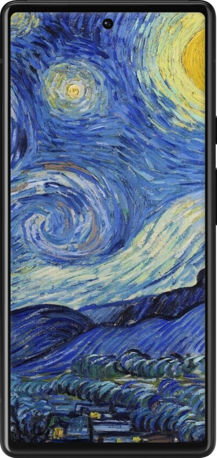 Силиконовый чехол «Звездная ночь» Винсента Ван Гога для Google Pixel 6 - 6433u-2364 изображение 