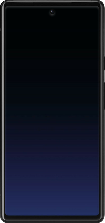 Силиконовый чехол Градиент в тёмно - синем стиле для Google Pixel 6 - 6542u-2364 изображение 