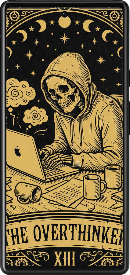 Силиконовый чехол The Overthinker для Google Pixel 6 - 6774u-2364 изображение 