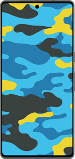 TPU чехол Жовто-блакитний камуфляж для Google Pixel 7 Pro - 1084b-3031 изображение 