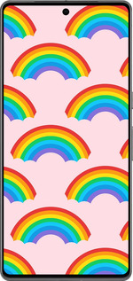 TPU чехол Rainbows для Google Pixel 7 Pro - 4478b-3031 изображение 